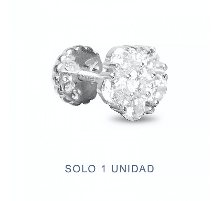 PENDIENTE LUXENTER PIR0640000 PLATA CIRCONITA FARK