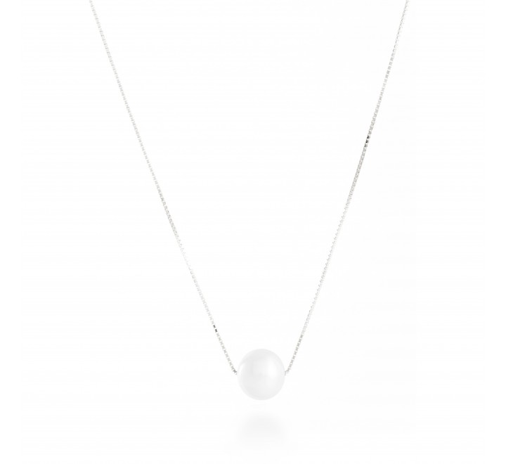 GARGANTILLA LUXENTER PLATA PERLA CENTRAL PH00511400