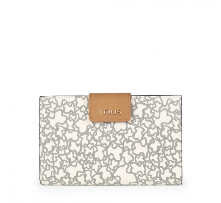 BILLETERA M TOUS K MINI BEIGE-NEGRO 095970721