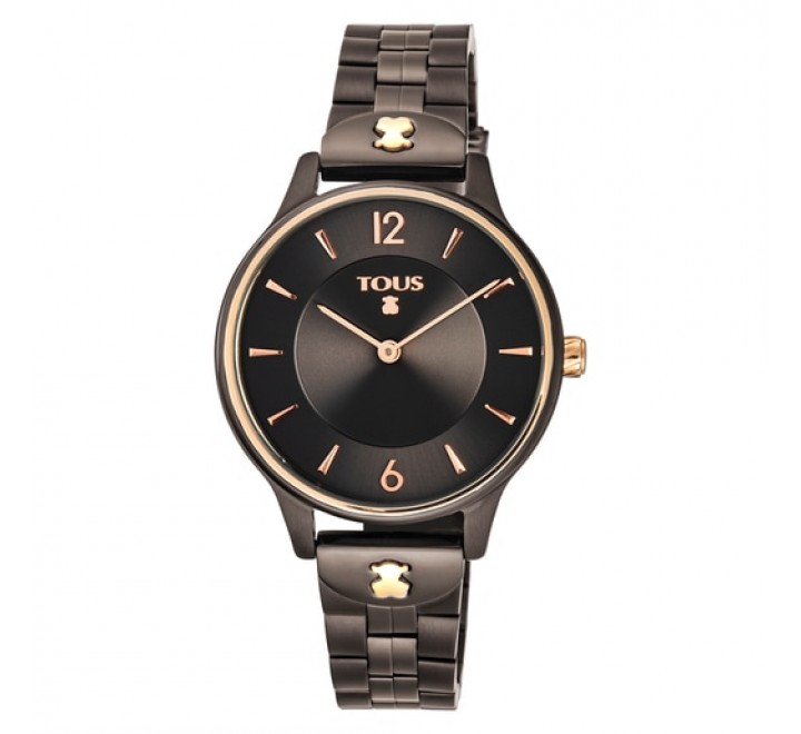RELOJ TOUS ACERO GRIS Y ROSADO 100350610