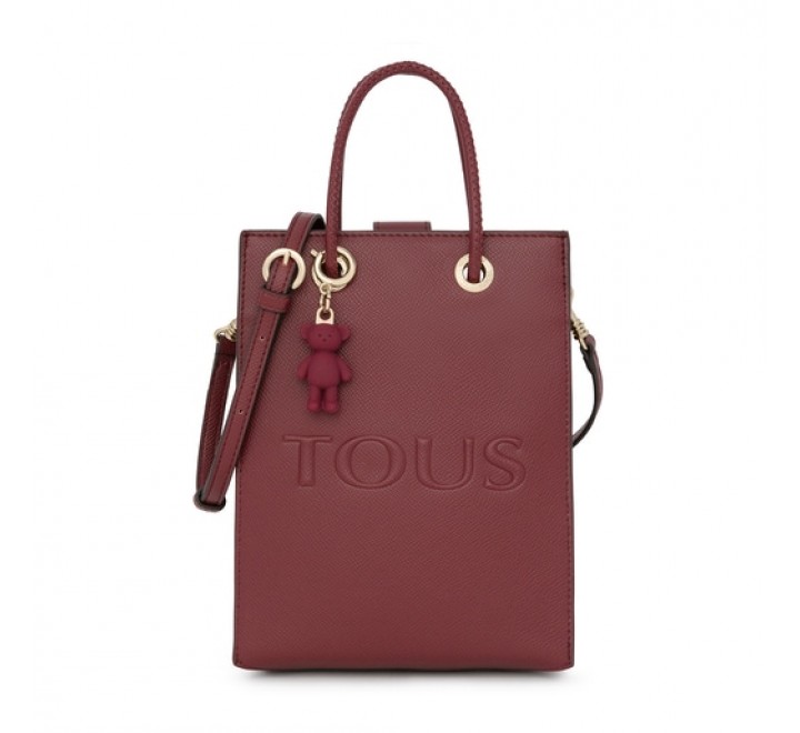 MINI BOLSO TOUS T POP BURDEOS 195900730