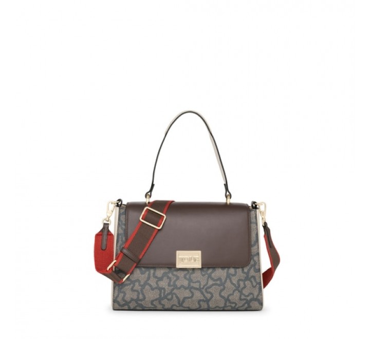 BOLSO TOUS CITY KAOS LEGACY MULTI NEGRO-MARRON 295900516