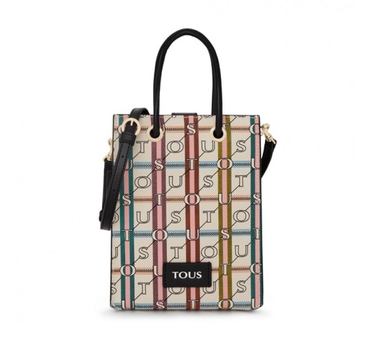 MINI BOLSO TOUS T CROSSROAD MULTI-NEGRO 295900945