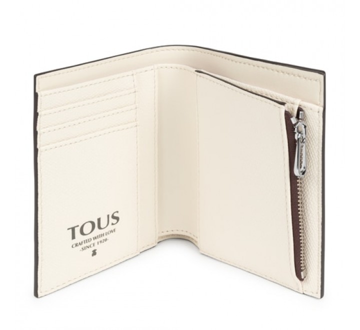 BILLETERA S TOUS POCKET T FUNNY BEIGE 295901183