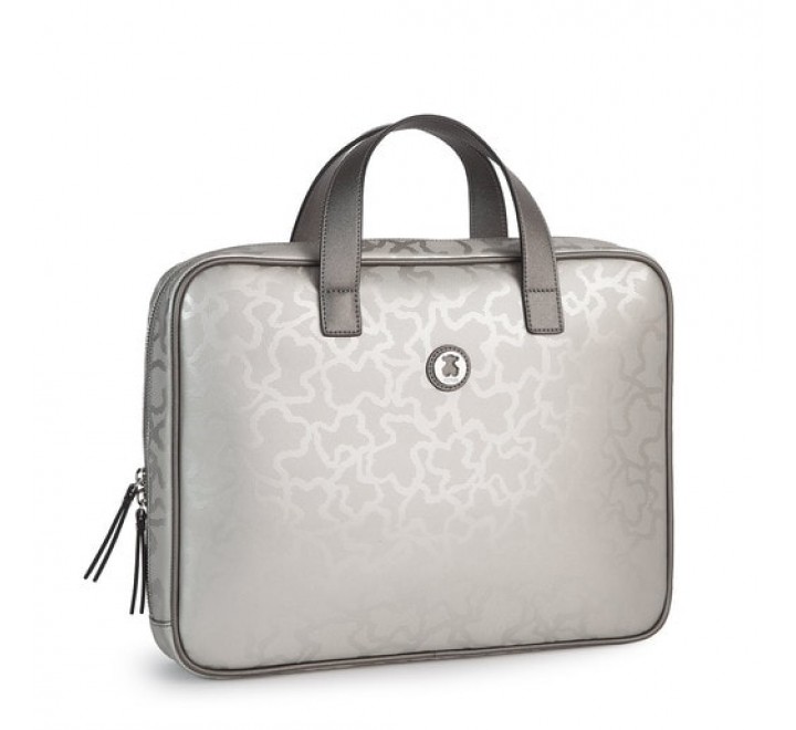 MALETIN TOUS K SHINY-328 PLATA 595890385