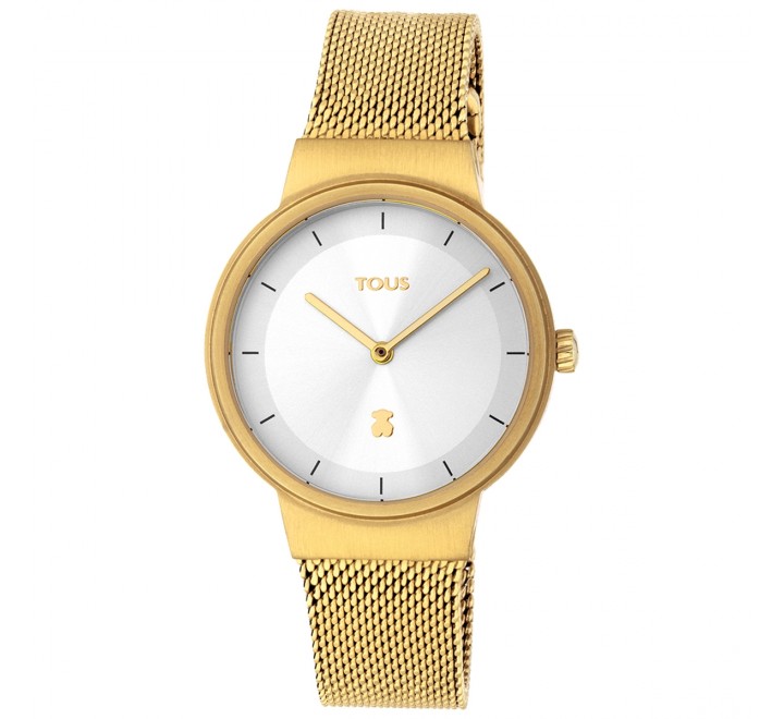 RELOJ TOUS MUJER 000351535 ACERO CHAPADO EN ORO