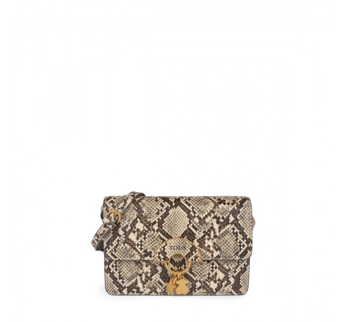 BANDOLERA TOUS S HOLD WILD BEIGE 095891357