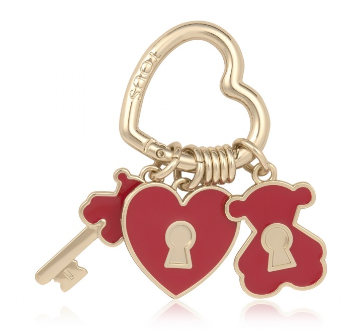 TOUS LLAVERO COLGANTE 095970606 ROJO