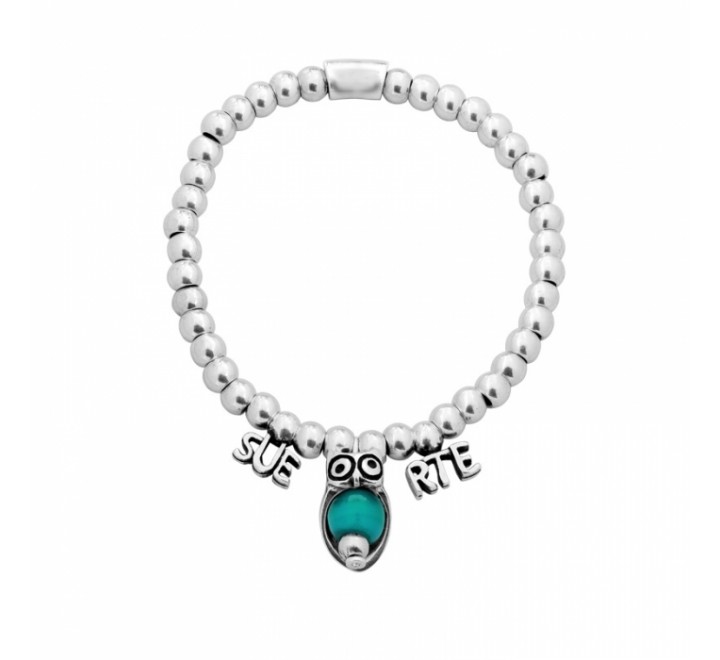 PULSERA CICLON BUHO SUERTE 201103-12-0