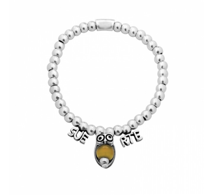 PULSERA CICLON BUHO SUERTE 201103-46-0