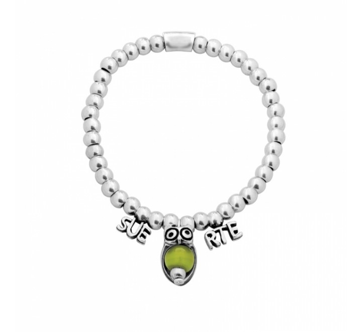 PULSERA CICLON BUHO SUERTE 201103-08-0