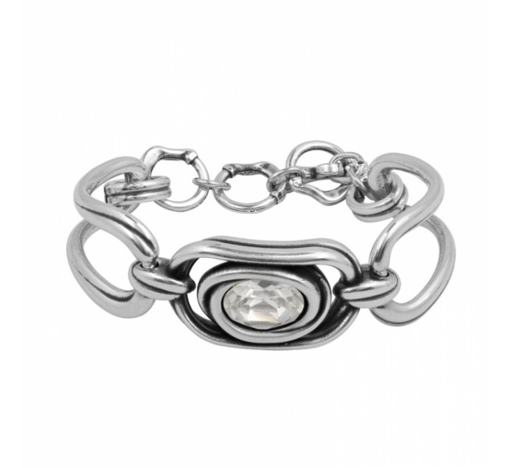 PULSERA CICLON ZAMAK CON CIRCONITA EMO129-66-0
