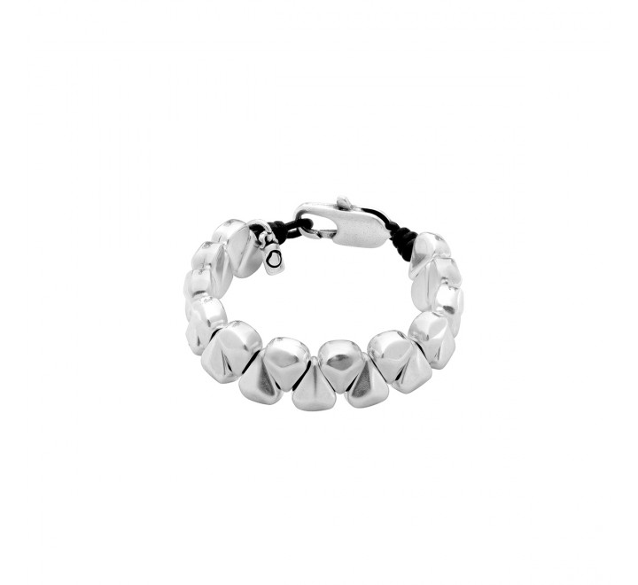 PULSERA CICLON ZAMAK CUERO ARMADA WMN063-00-1