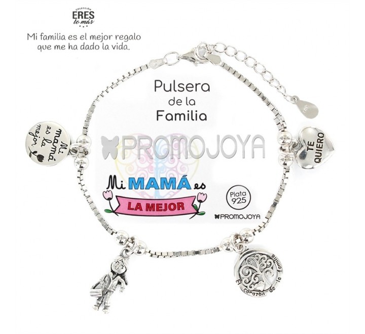 PULSERA PROMOJOYA 9107867 PLATA MAMA CADENA VENECIANA