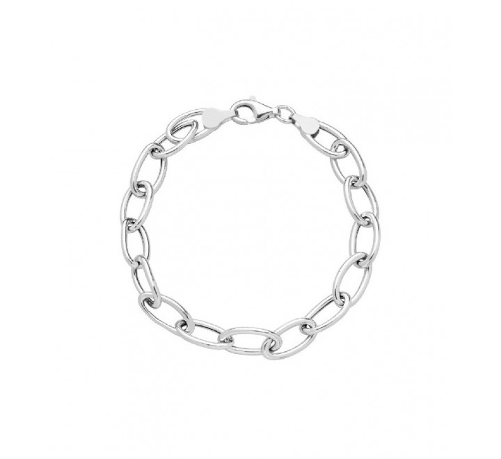 PULSERA PLATA ESLABONES OVALADOS PU5133R