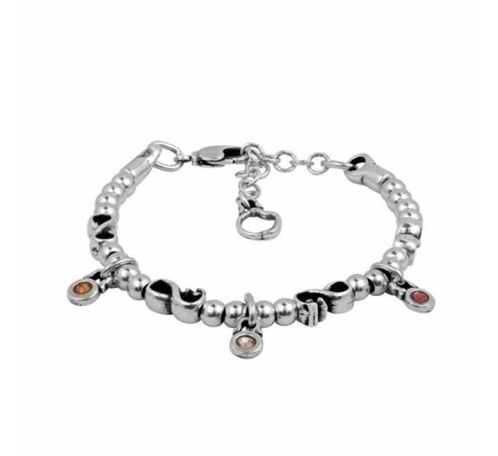 PULSERA CICLON ZAMAK INFINITOS Y COLGANTITOS 213107-09-0