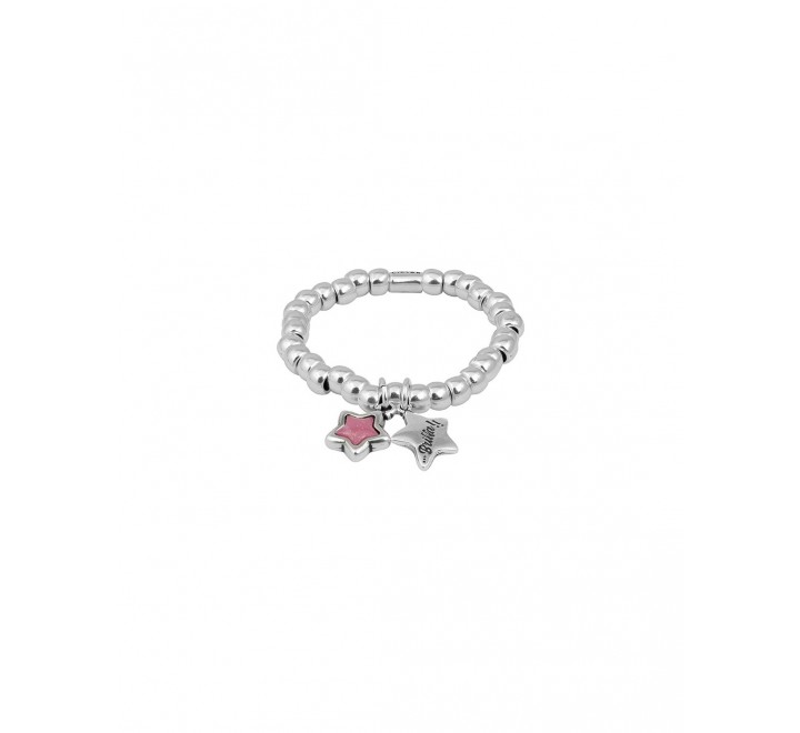 PULSERA CICLON BOLAS Y ESTRELLA ROSA ZAMAK 222102-09-0