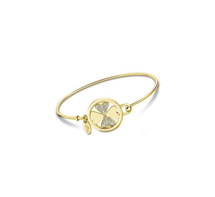 PULSERA LOTUS TREBOL LS2119/2/1 ACERO CHAPADO