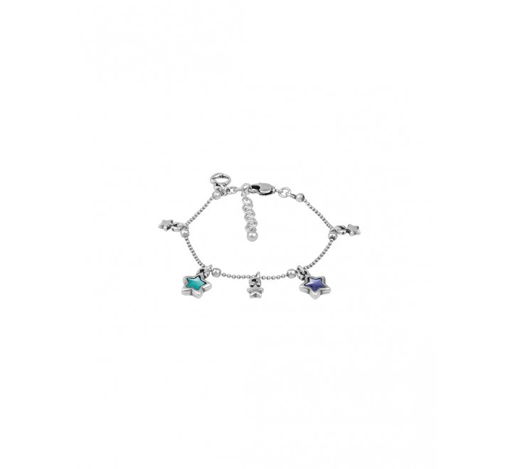 PULSERA CICLON ESTRELLAS COLGANDO COLOR ZAMAK 222110-12-0