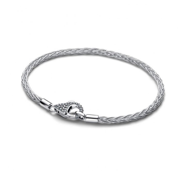 PULSERA PANDORA PLATA CADENA ESPIGA 594462C01-17