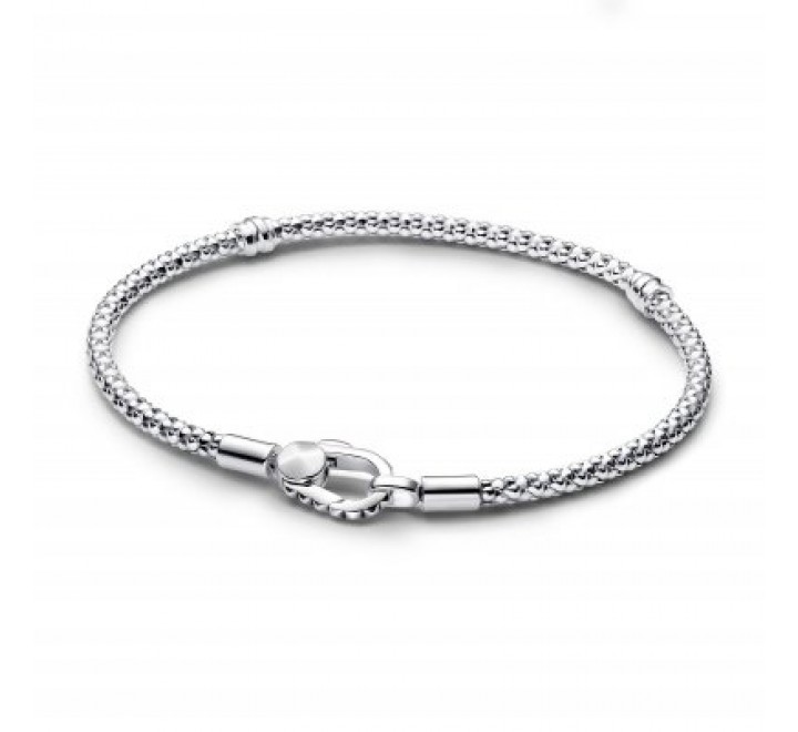 PULSERA PANDORA MOMENTS CADENA CIERRE TACHUELAS 593681C00-18
