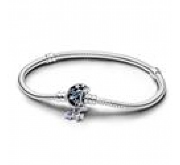 PULSERA PANDORA 592819C01-19 CADENA SERPIENTE CIERRE LUNA