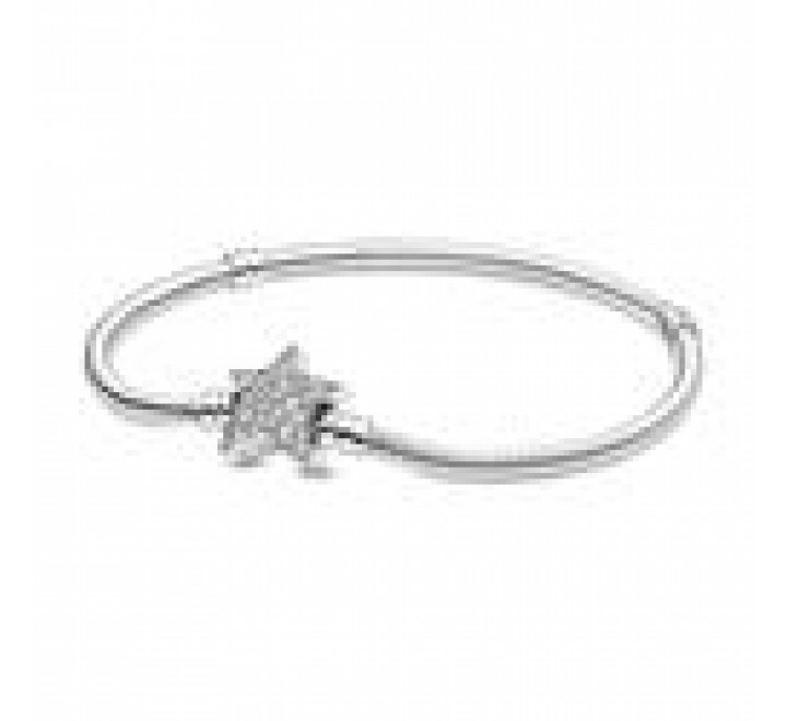 PULSERA PANDORA PLATA CIERRE ESTRELLA 599639C01-18