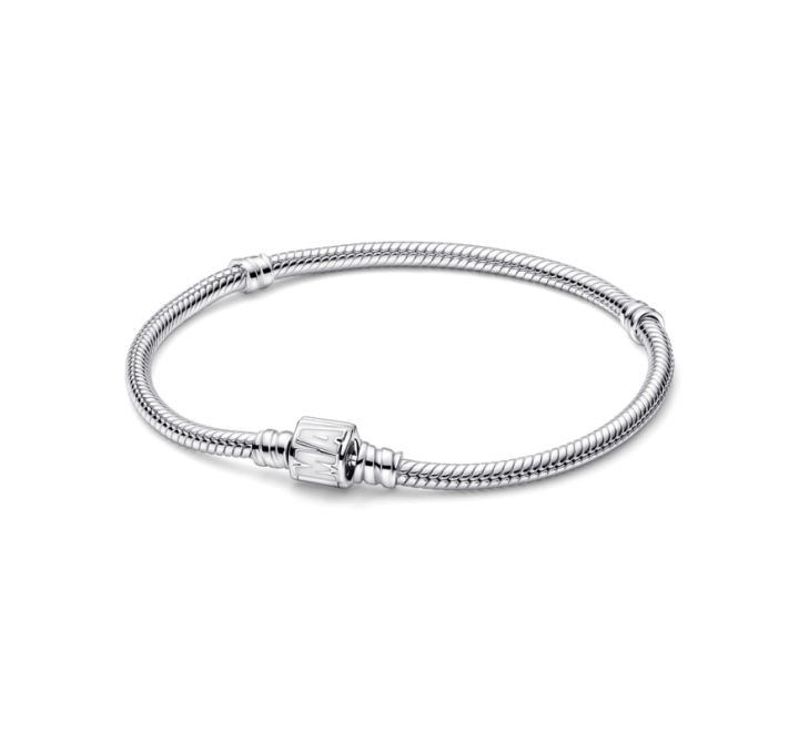 PULSERA PANDORA PLATA CIERRE LOGO MARVEL 17CM 592561C01-17