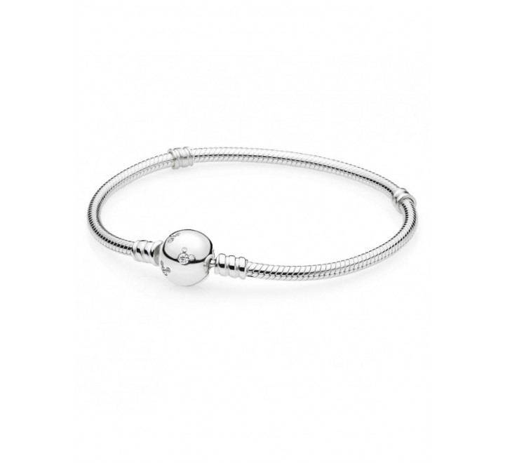 PULSERA PANDORA PLATA DISNEY BROCHE MICKEY 590731CZ-18