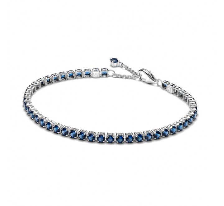 PULSERA PANDORA TENIS AZUL BRILLANTE 591469C02-18