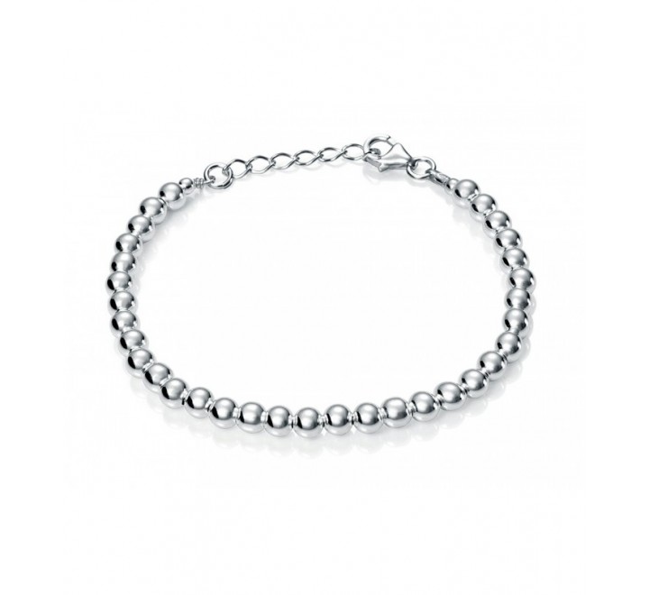 PULSERA PLATA BOLAS 5MM PU1374