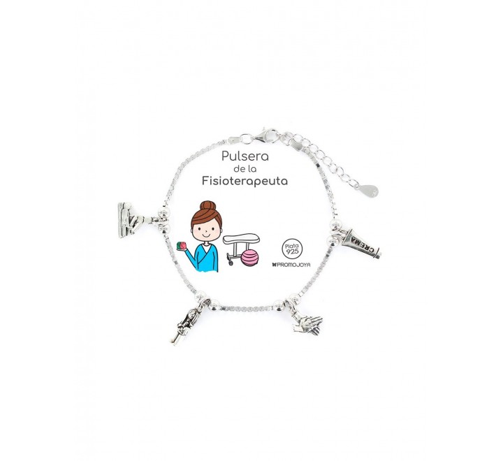 PULSERA FISIOTERAPEUTA PLATA 9105696