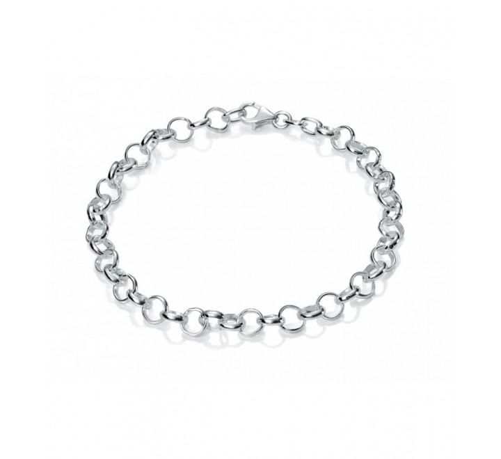 PULSERA PLATA ROLO 19,5CM PU2331