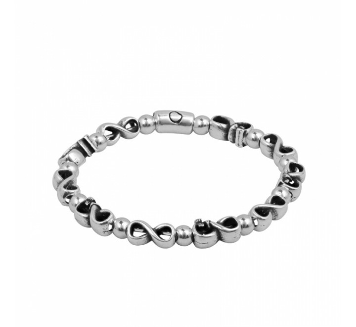 PULSERA CICLON ZAMAK INFINITO HILO ELASTICO 213112