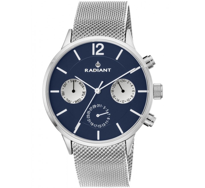 RELOJ RADIANT RA418704 ACERO ESTERILLA CAJA REDONDA 41MM