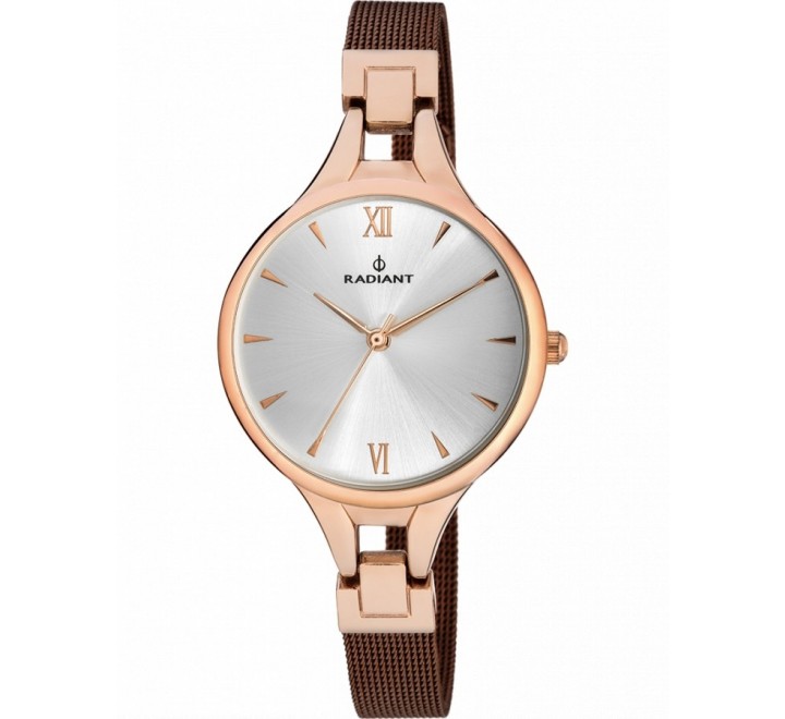 RELOJ RADIANT RA423205 ESTERILLA CHAPADA CAJA ROSADA 34MM