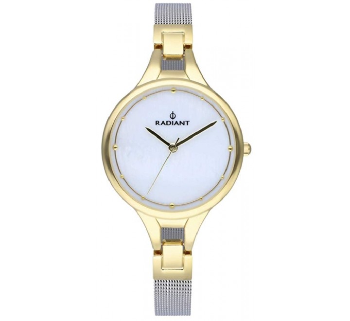 RELOJ RADIANT RA423602 ACERO ESTERILLA CAJA DORADA 34MM