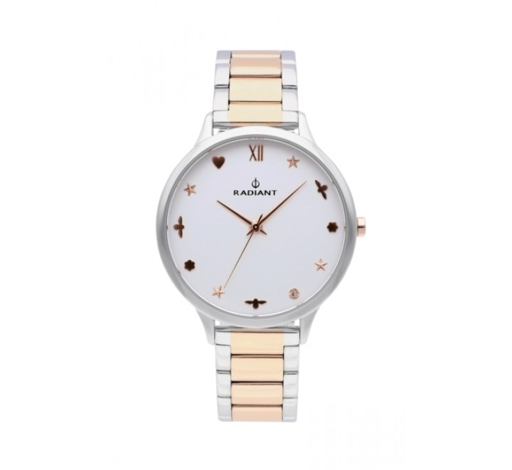 RELOJ RADIANT RA489202 ARMIS BICOLOR CAJA ACERO 38MM