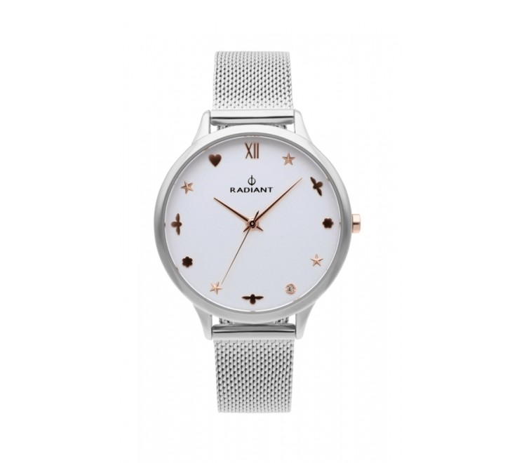 RELOJ RADIANT RA489601 ESTERILLA ACERO CAJA ACERO 38MM