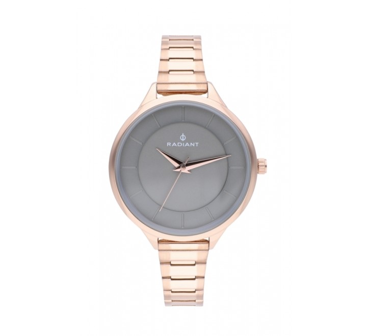 RELOJ RADIANT RA511202 ACERO ROSADO CAJA ROSADA 36MM