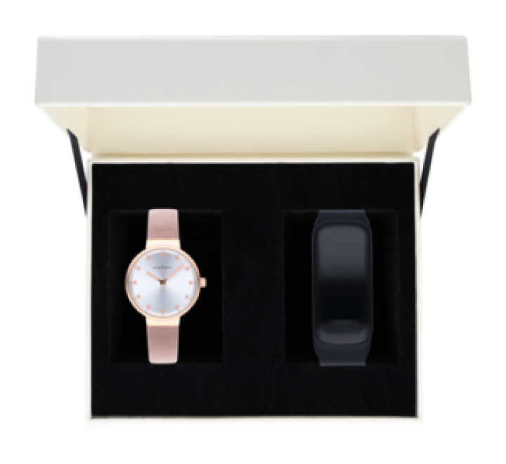 RELOJ RADIANT RA521602T CORREAPIEL ROSA CAJA ROSADA 28MM
