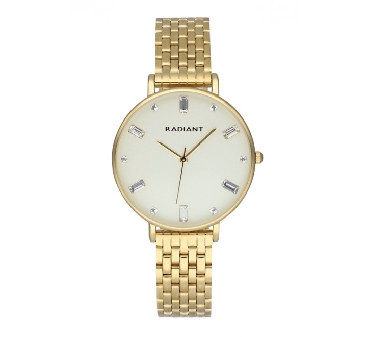 RELOJ RADIANT RA542201 ACERO CHAPADO CAJA CHAPADA 36MM