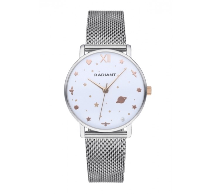 RELOJ RADIANT RA545203 ESTERILLA ACERO CAJA REDONDA 36MM