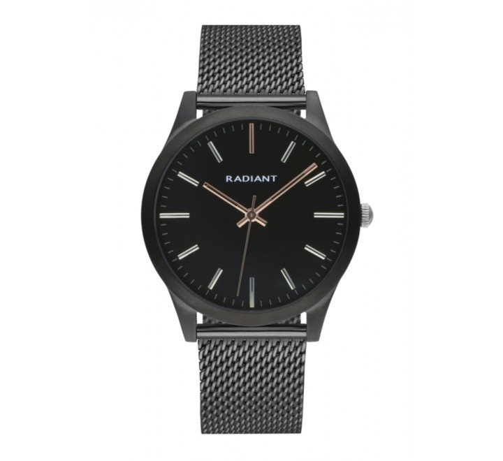 RELOJ RADIANT RA553603 ESTERILLA NEGRA CAJA NEGRA 40MM