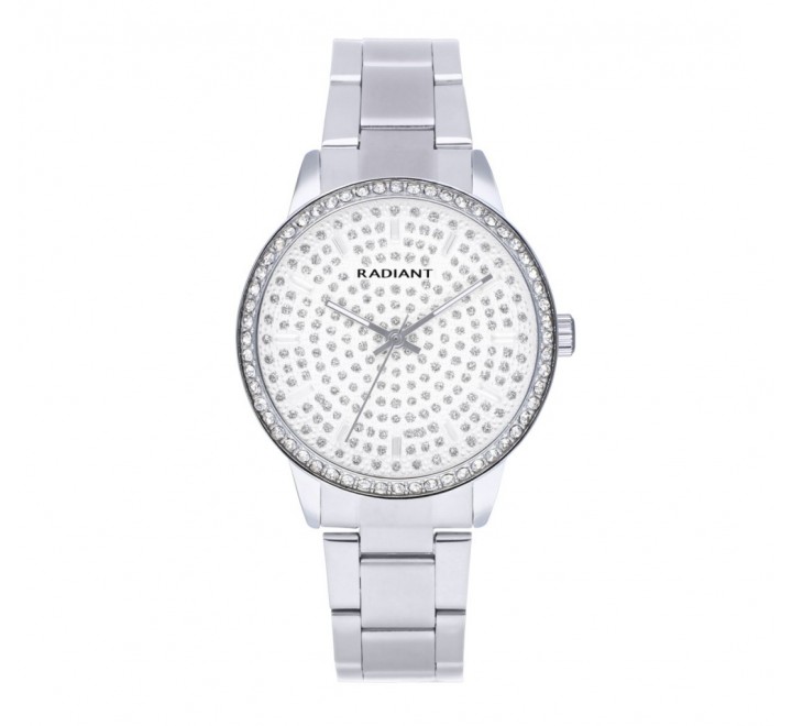RELOJ RADIANT ACERO CAJA 38MM Y CIRCONITAS RA578201