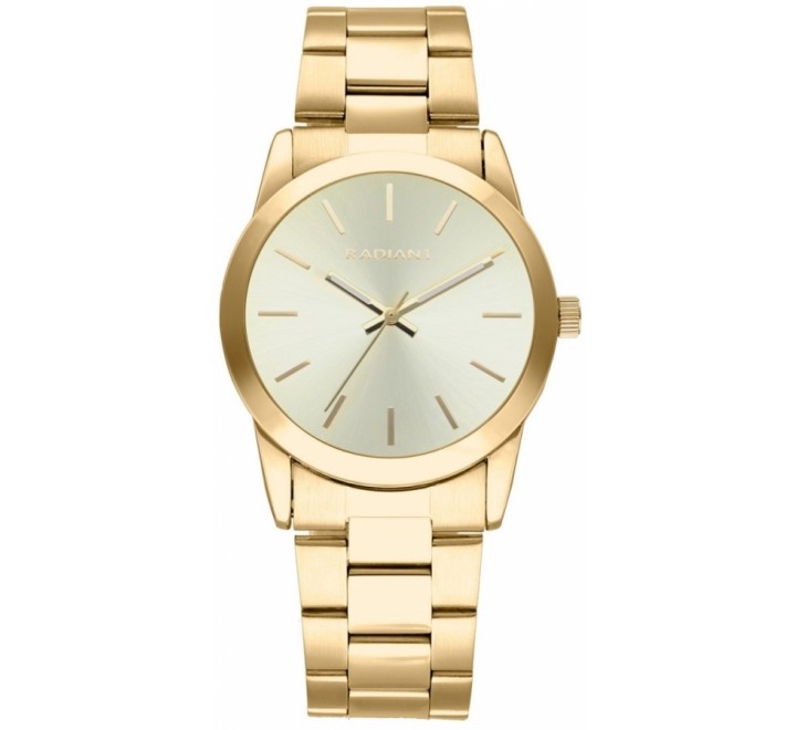 RELOJ RADIANT ACERO DORADO ESFERA DORADA DE 36MM RA594203