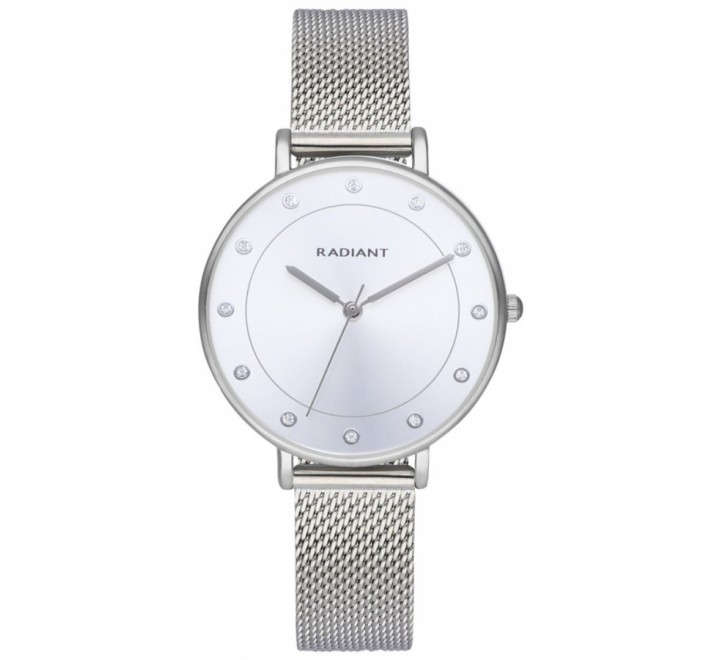RELOJ RADIANT CAJA 36MM ARMIS ACERO Y CORREA GRIS RA600201