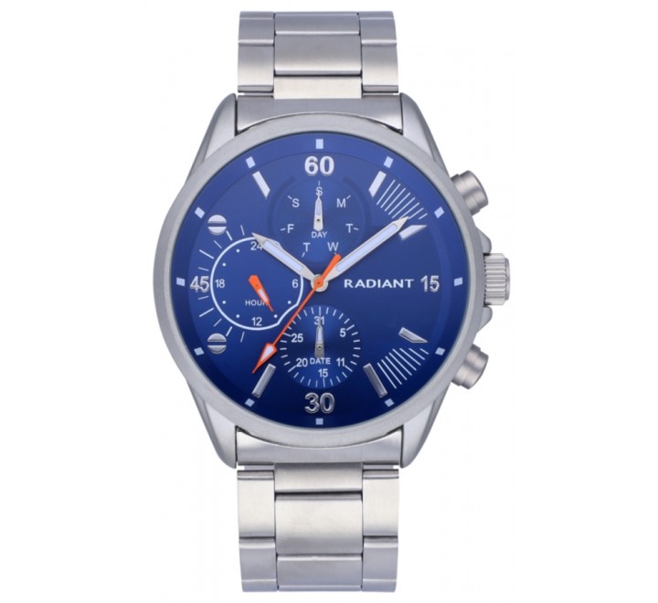 RELOJ RADIANT ACERO CAJA 44MM ESFERA AZUL RA571702
