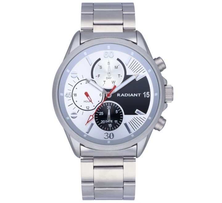RELOJ RADIANT ACERO CAJA 44MM ESFERA PLATEADA RA571703