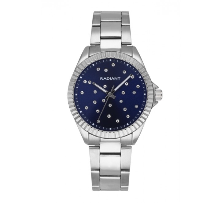 RELOJ RADIANT CAJA 36MM Y ARMIS ACERO ESFERA AZUL RA547202